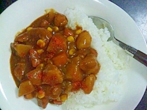 しょうが入りカレー